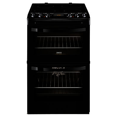 Zanussi ZCV48300BA Electric Cooker, Black